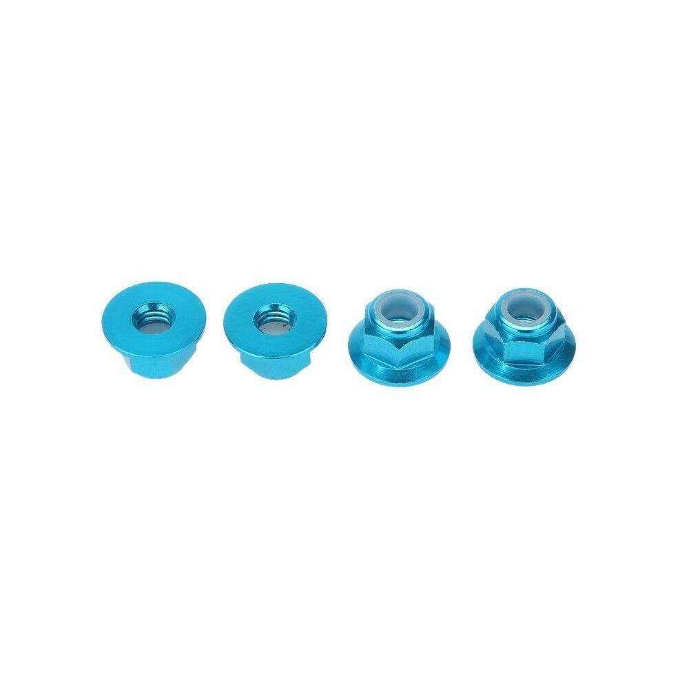 Lot 8pcs  Nut Nylon M4 Aluminum Alloy Replacement Parts
