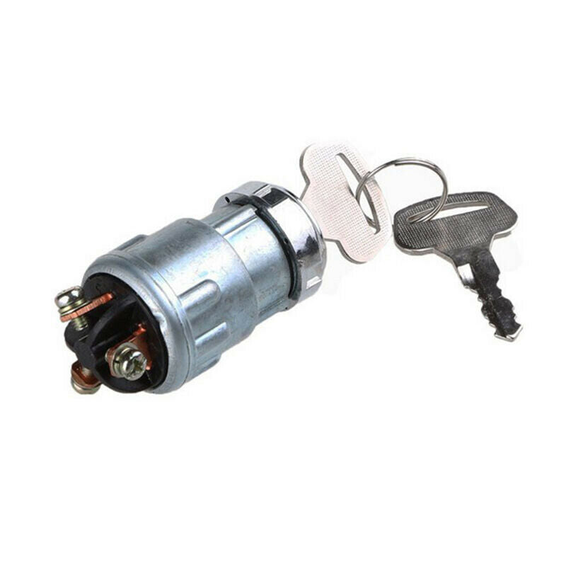 Universal Replacement Ignition Switch Lock Cylinder With 2 Keys For Car Auto Ad