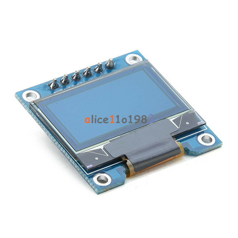 0.96" 6Pin Blue&Yellow OLED Display Module IIC I2C SPI For Arduino Raspberry Pi