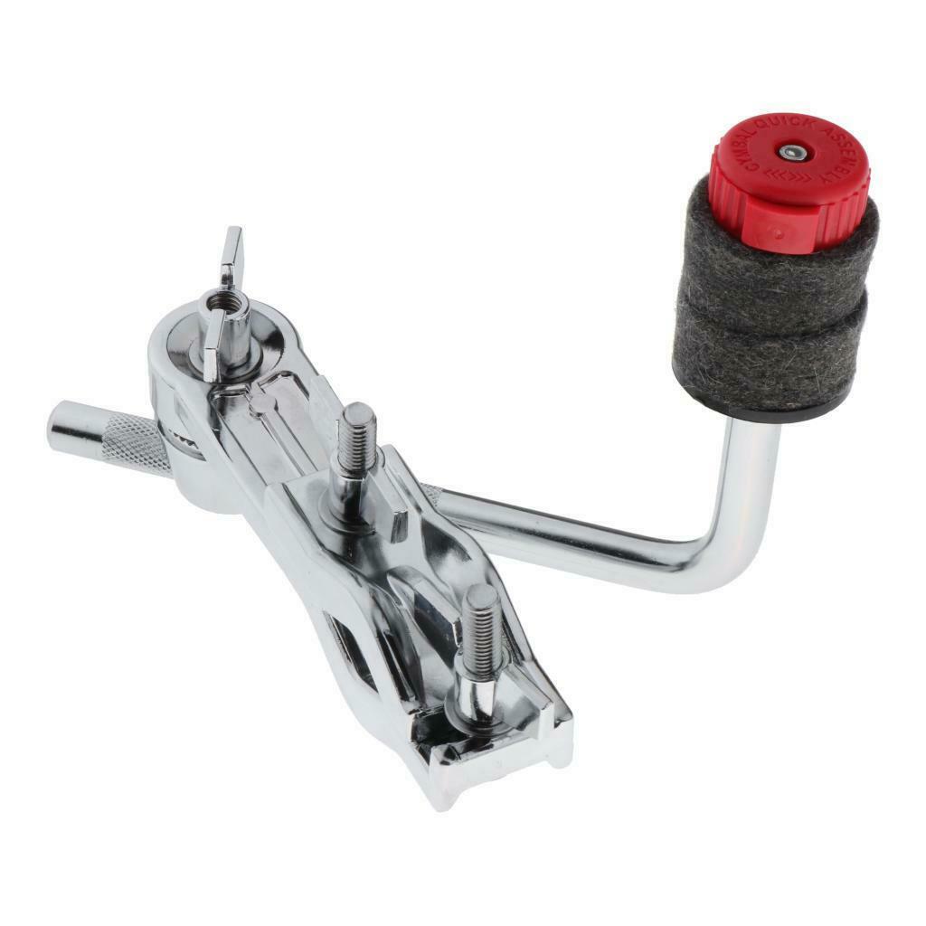 Medium Cymbal Attachment Arm Clamp Holder, with Quick-Set Mate Felt Washers, All