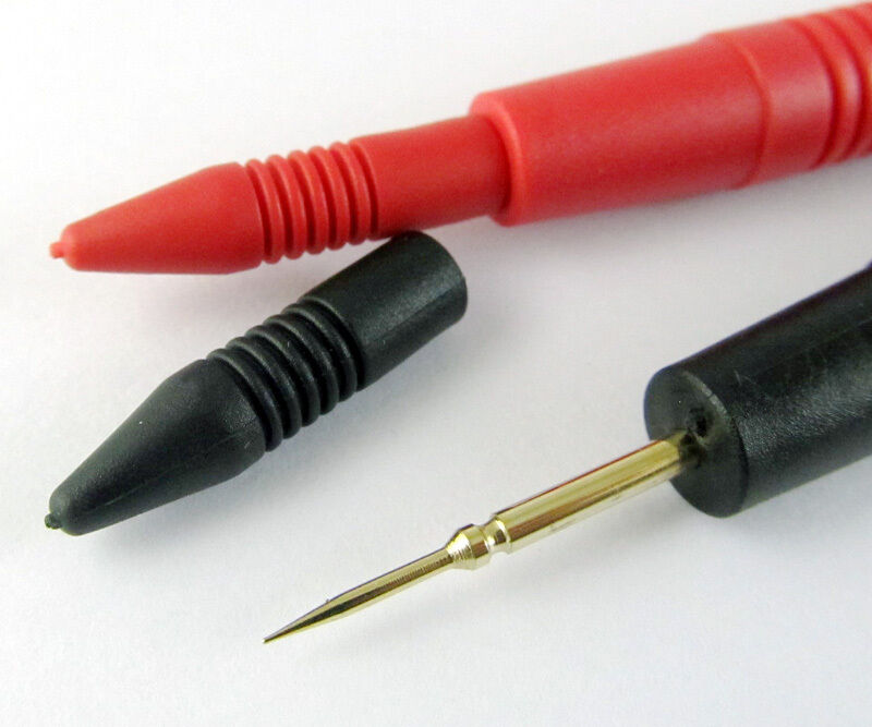 Sharp Needle SMD Multimeter Meter Test Lead Probe with Jacket protection 5 sets