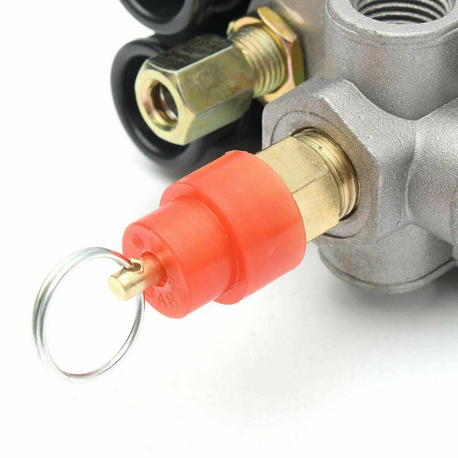 175psi 4 Port Air Compressor Pressure Switch Manifold Regulator + Safety Valve