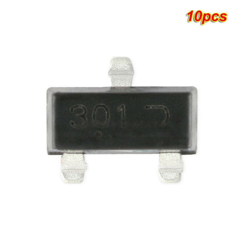 FDV301N silk screen 301 SOT-23 N channel 25V/220mAMOSFET Field effect transistor