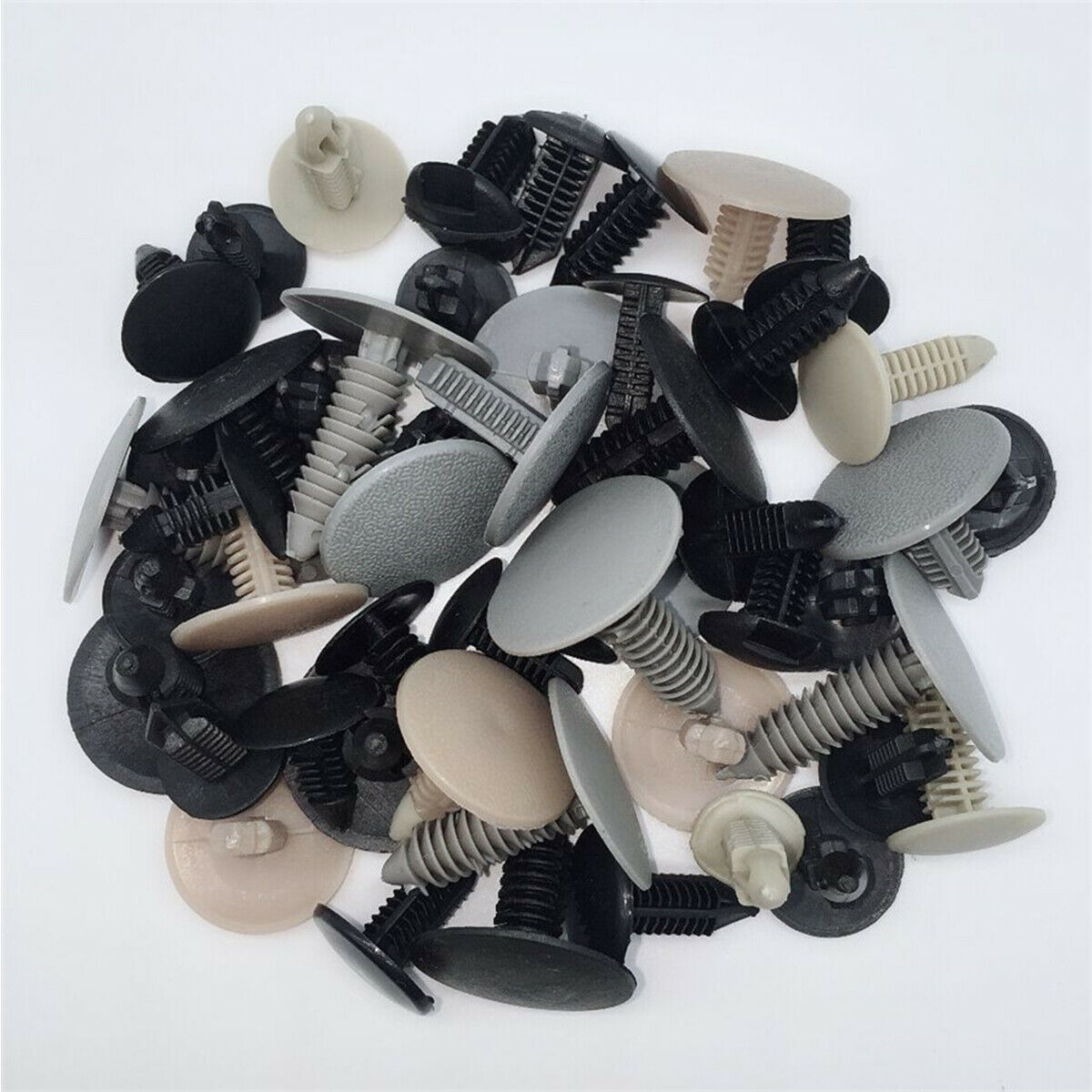 100pc plastic Screw Bumper Fender Fastener Rivet Clips Retainer For all cars