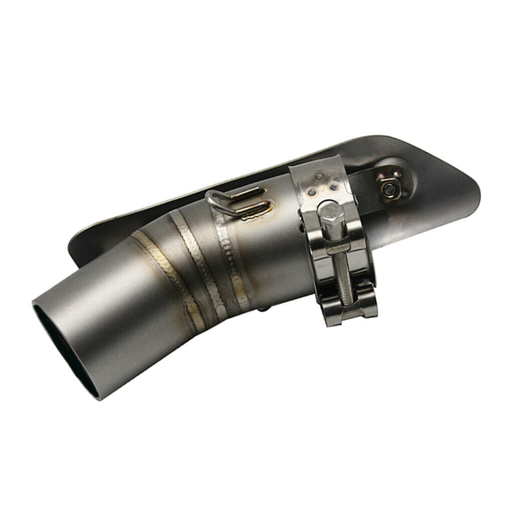 Motorcycle Exhaust Vent Middle Link Connection Pipe Slip-on 51mm 2 inch Adapter