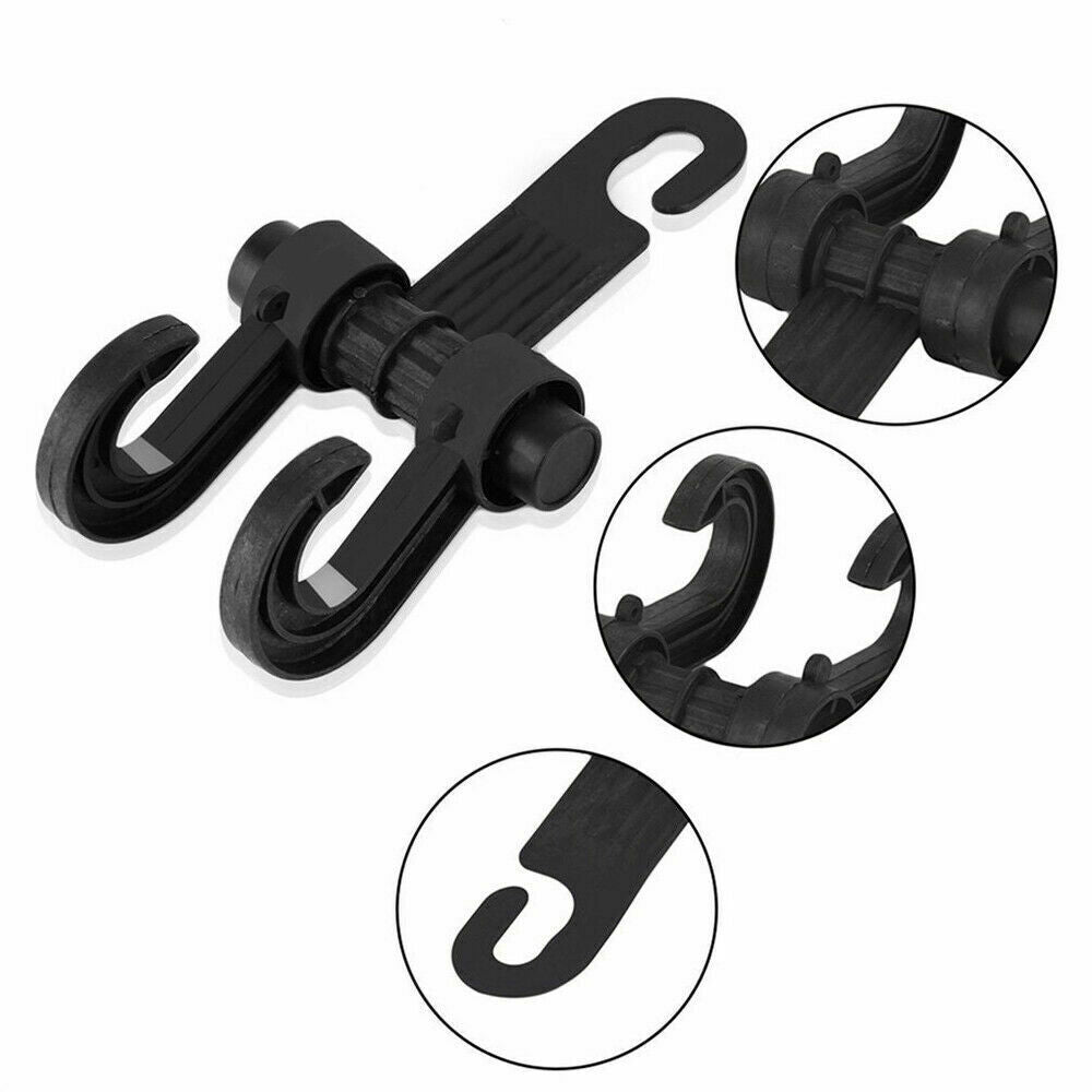 Car Seat Back Storage Hook Sundries Hanger Bag Holder Universal Multifunction X1