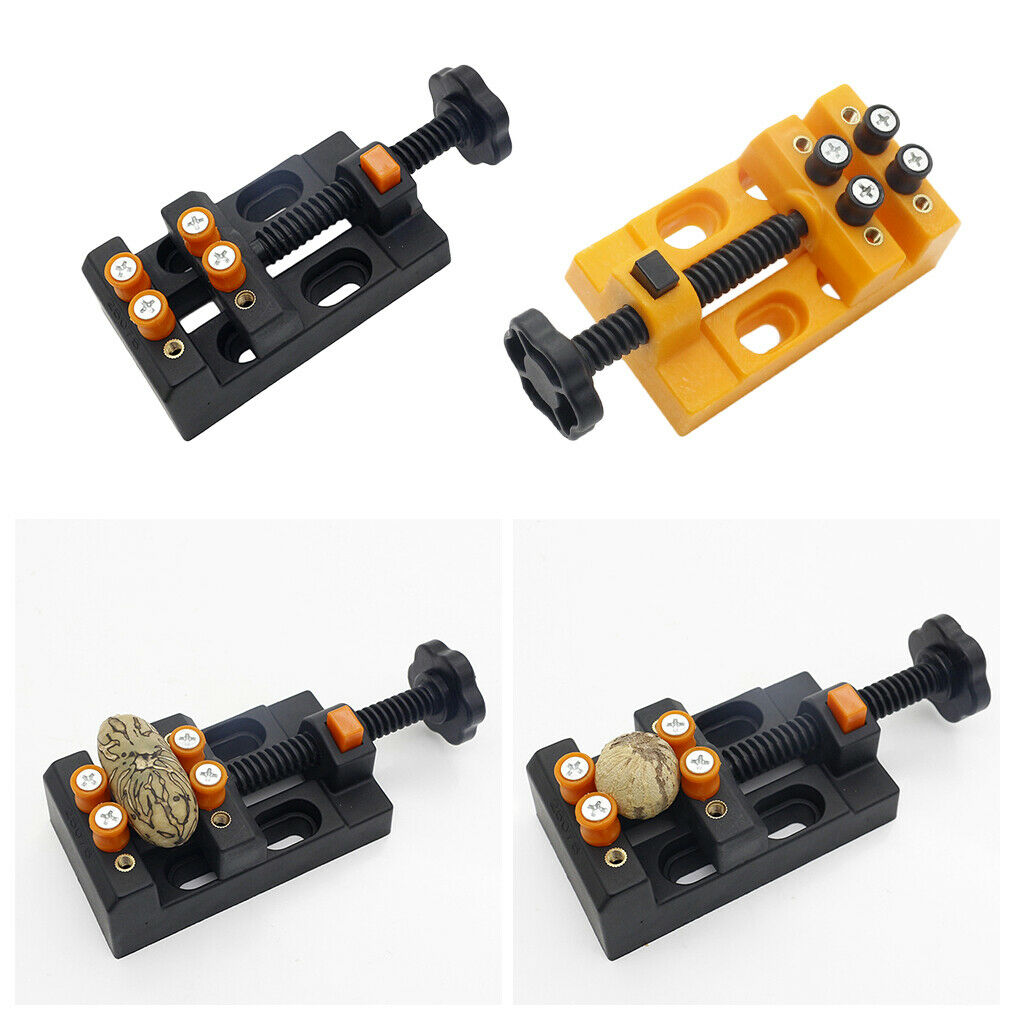 2Set MIni Vice Watch Repairing Table Bench Vice for DIY Sculpture Hobby Tool