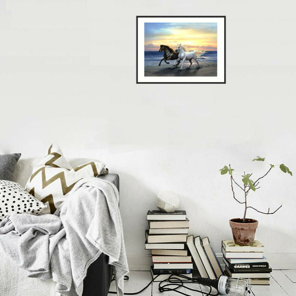 DIY 5D Diamond Painting Embroidery Cross Stitch for Home Decor Horses