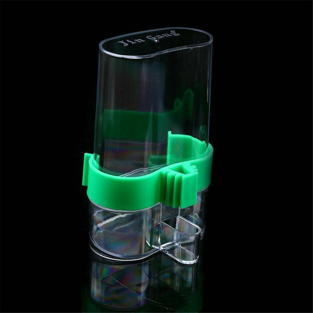 Birds Cage Feeder Food Water Feeding Automatic Drinker Parakeet Parrot Dispenser