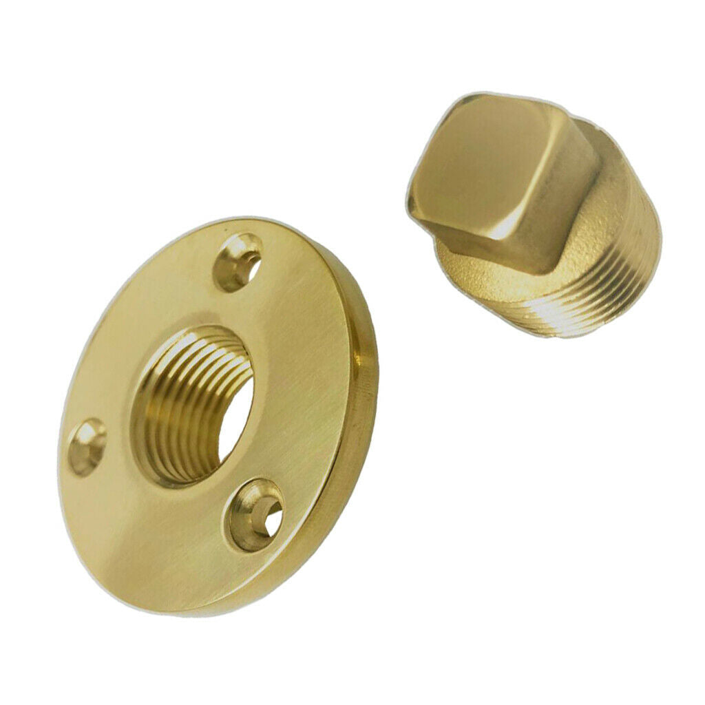 Bronze Water Garboard Plug Assembly