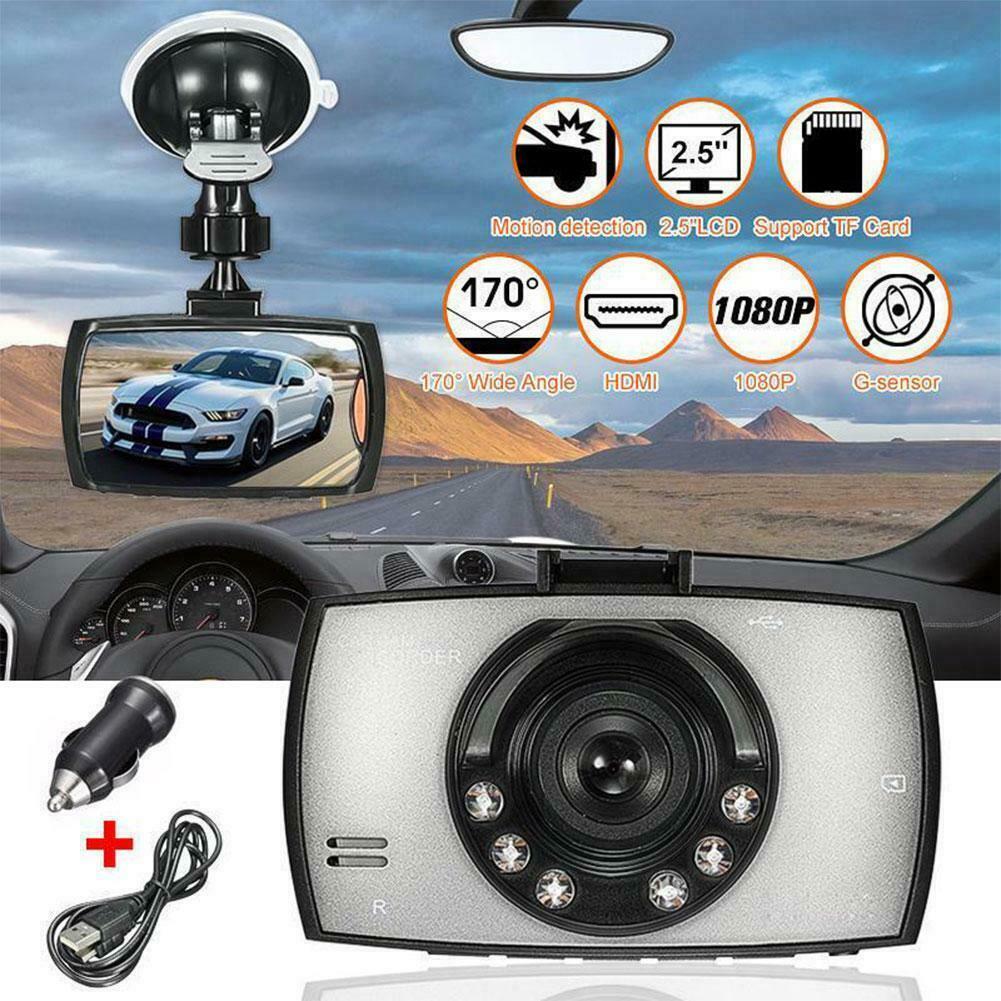 1080P HD Car DVR Dash Vehicle Cameras Video Recorder Cams Night Vision G-Sensors