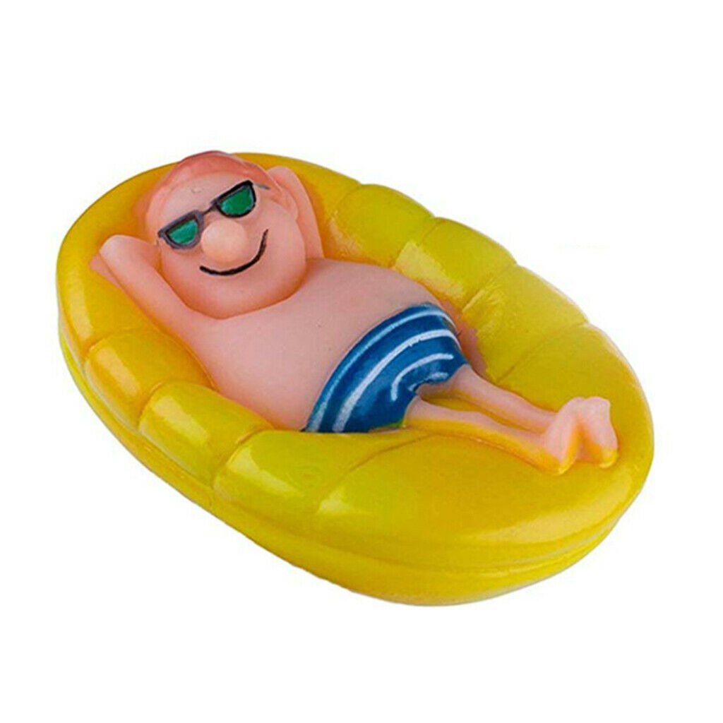 Floating Pool Thermometer Hot Tub Spas Float Water Temperature Meter Checker