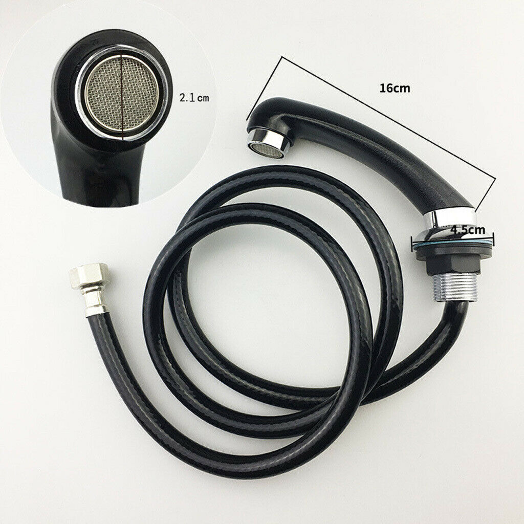 Alloy Faucet Tube Water Sprayer Plumbing Tube Wash Shampoo Sprayer for Salon