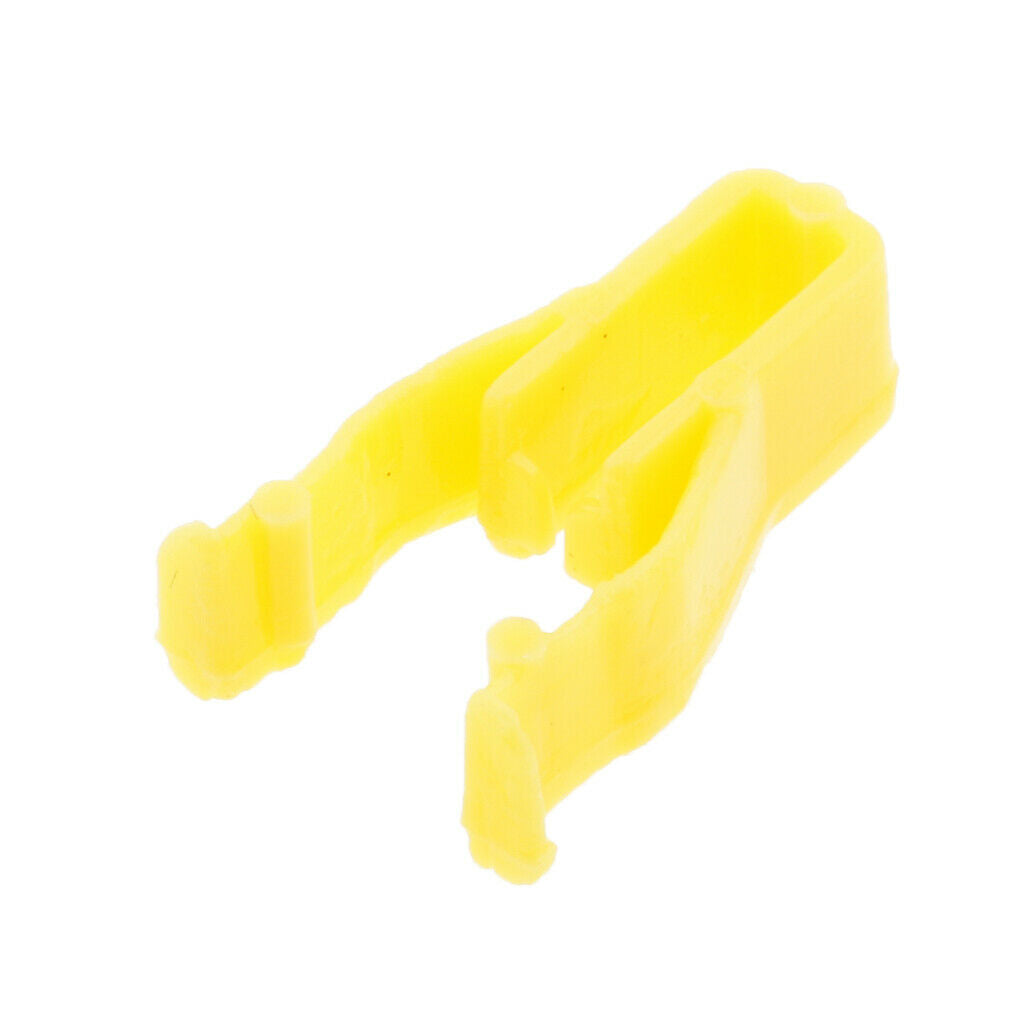 500 Pieces Yellow Dashboard Instrument Plastic Fastener And Card Buckle Clip