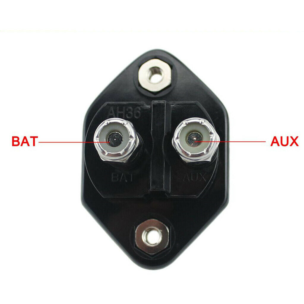 12v In-Line Rv Auto Circuit Breaker Manual Reset Fuse Holder - 20A