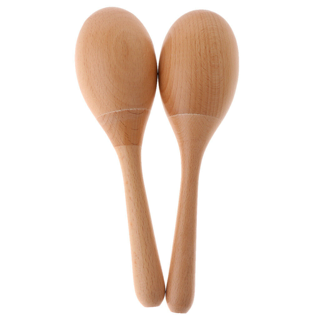 4x Sand Hammer Rattle Shaker Drumsticks Instrument Children Education Toys