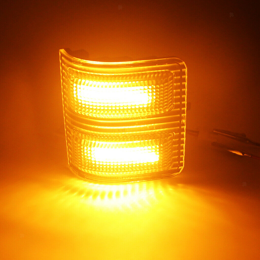 Yellow Car LED Side Mirror Turn Signal Light for Ford 250 F350 F450