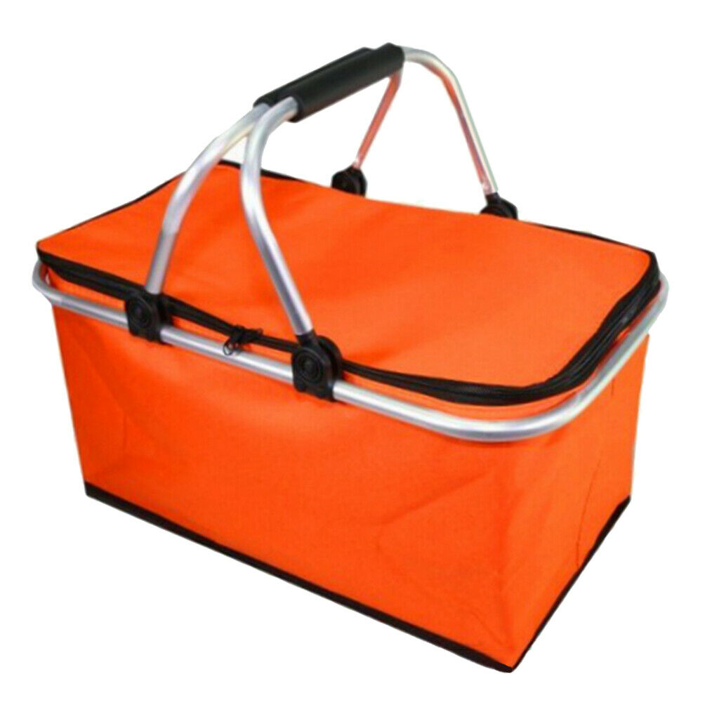 Large Cooling Cooler Cool Bag Box Picnic Camping Food Ice Drink Lunch Containers