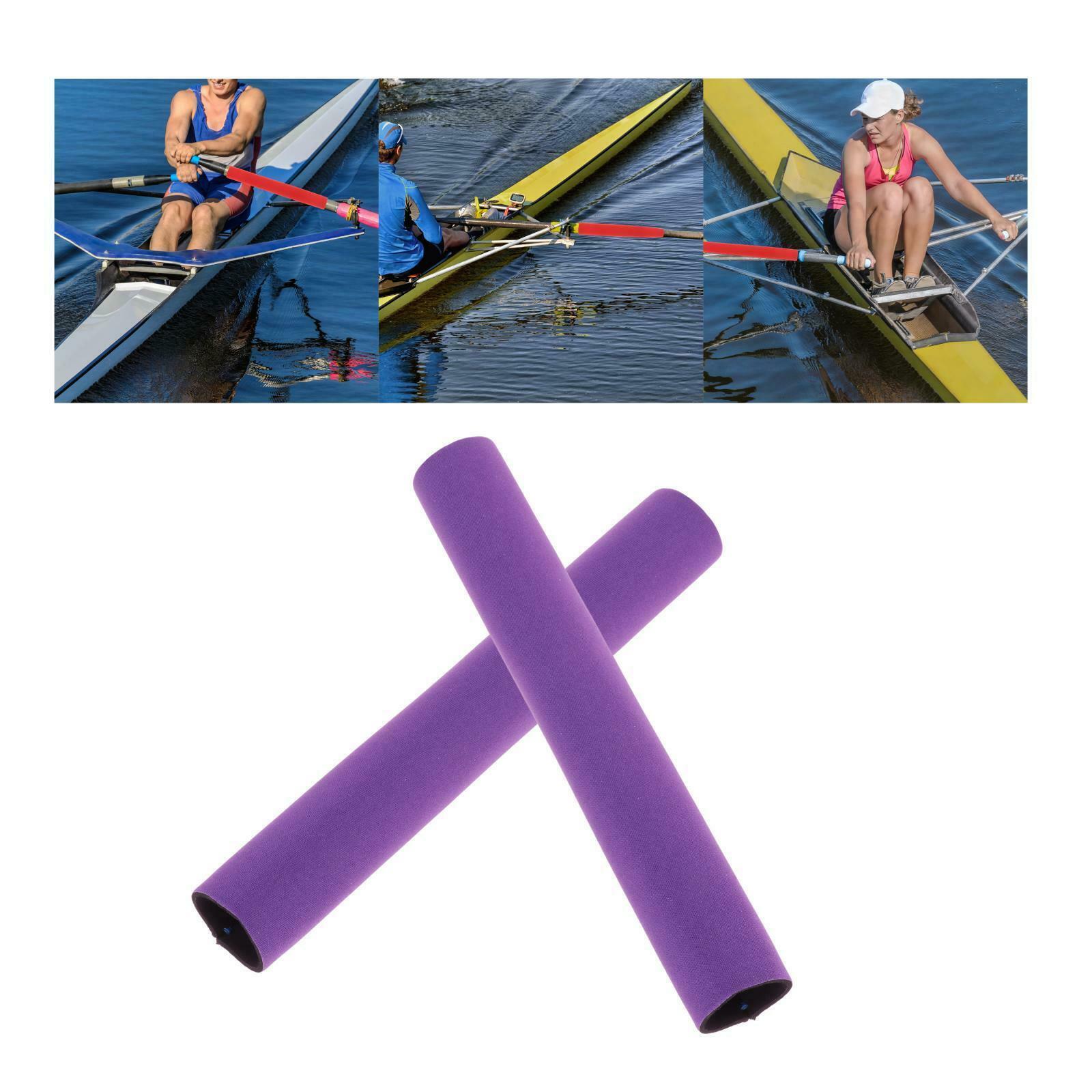 Paddle Grip Paddles Shaft Rubs Prevent Protection Protect Sleeves Purple