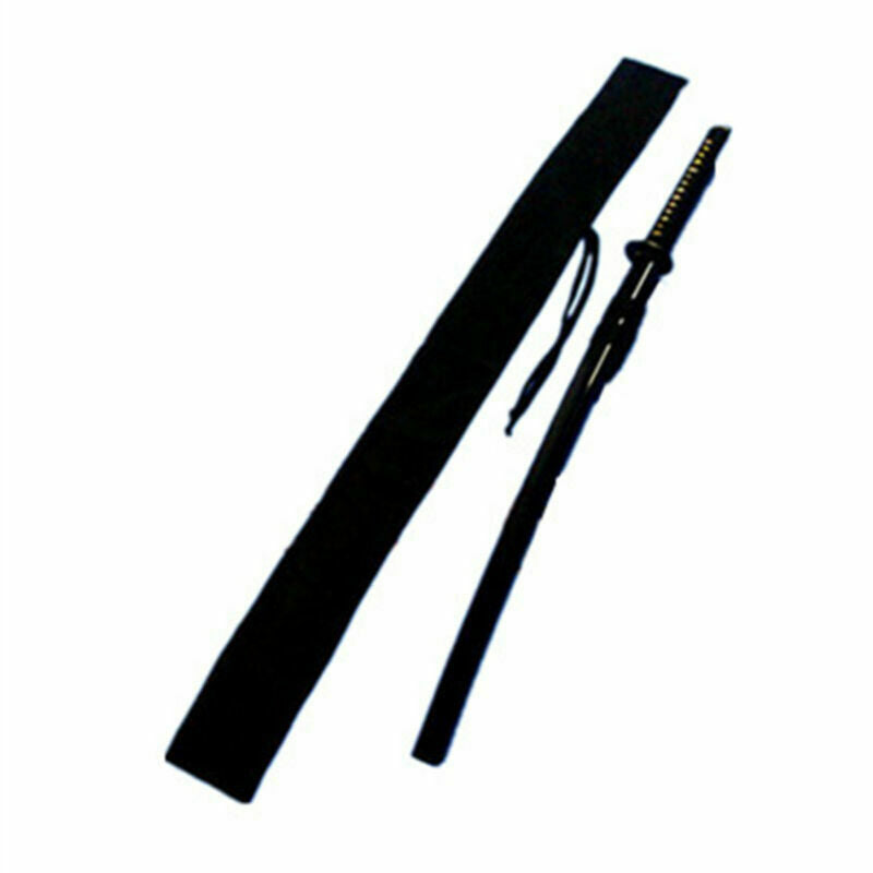 Japanese Samurai Sword Katana Large Long Size 135CM Sword Bag Soft Case Black
