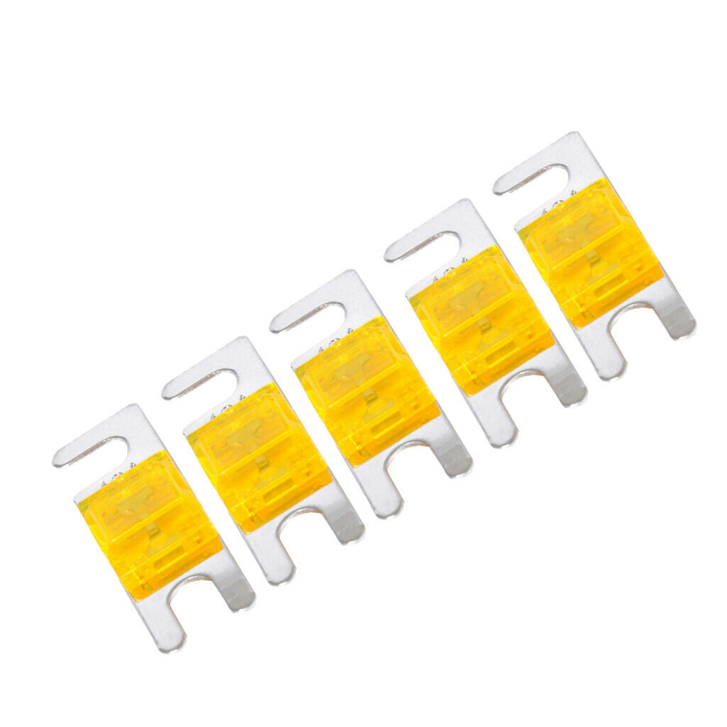 10 Packs of 60A + 40A  ANL Bolt Fork Fuse Kit Car Audio Circuit Breaker