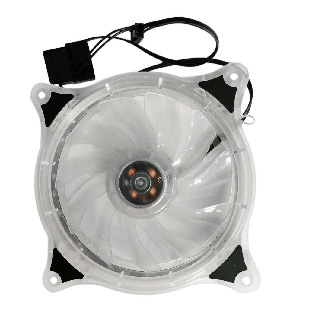 LED 120 15 LED Computer Case Cooling Fan Water-cooled Chassis Cooler 120mm