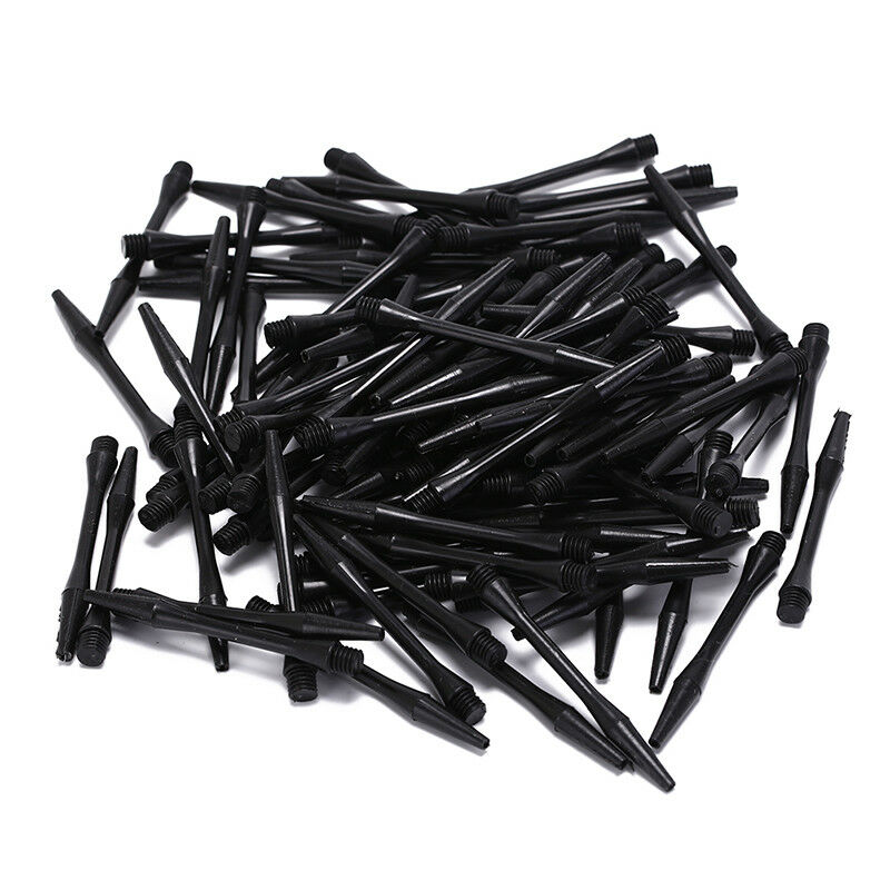100pcs nylon dart shafts 6mm screw thread plastic darts accessories!Q3CSEDD