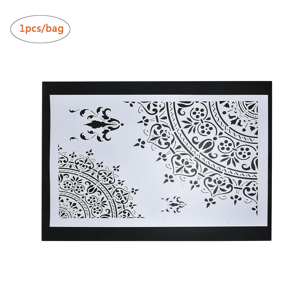 DIY Craft Mandala Stencils Template For Walls Painting Scrapbooking Stamping New