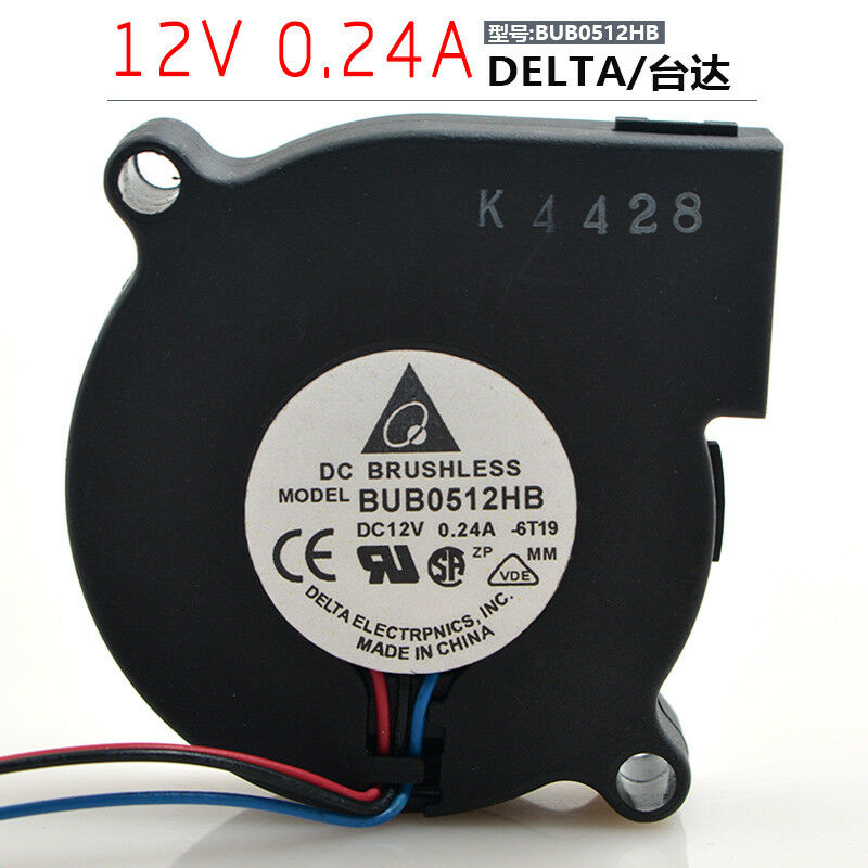 For NEW Delta BUB0512HB Graphics card cooling fan DC12V 0.24A 3pin