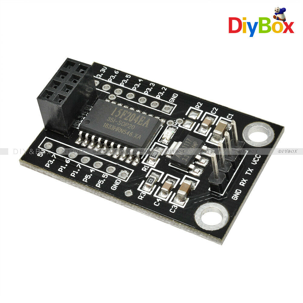 STC15F204 NRF24L01 Interface Wireless driver Board Wireless Development Board DI