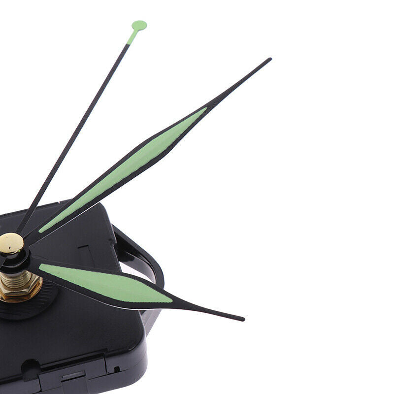 Green Luminous Quartz Wall Clock Spindle Movement Mechanism Part DIY Repa.l8