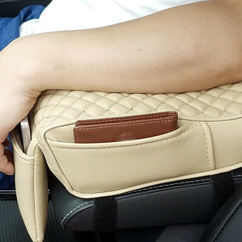 1PC Car General Cover Rest Center Box Armrest Pillow Memory Cotton Foam Cushion