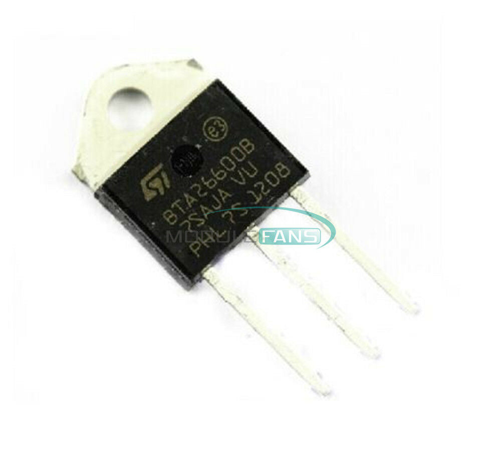 10PCS BTA26-600B Triac BTA26 600B 25A 600V Thyristor