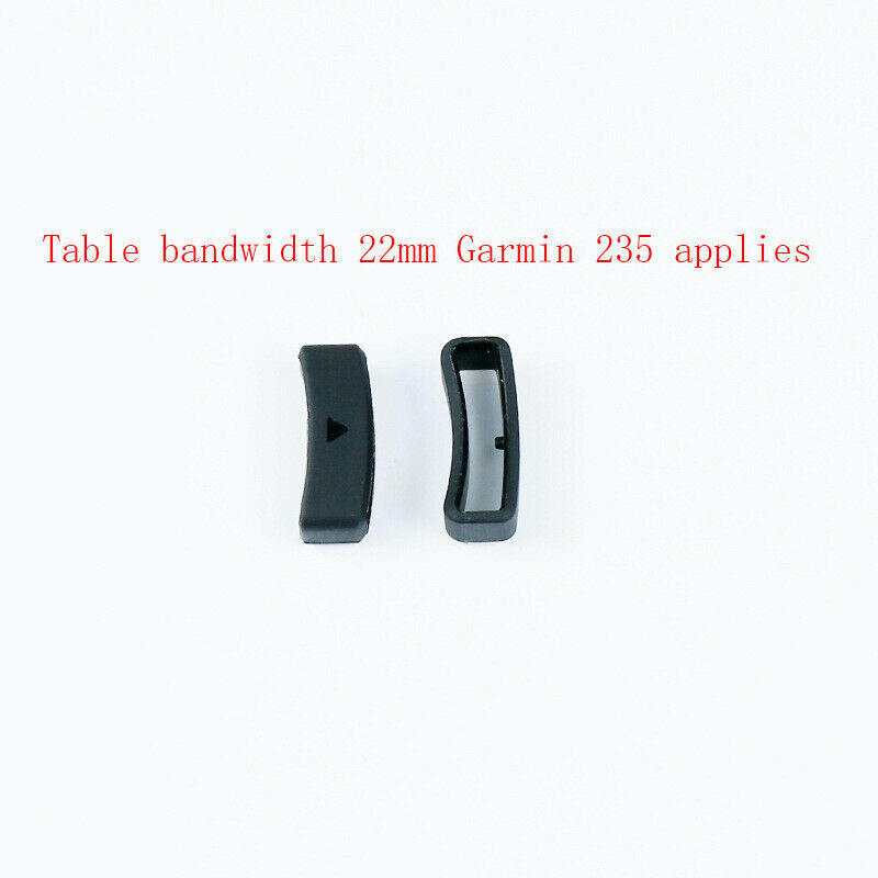 20 Pieces Silicone Fastener Rings for Garmin Fenix 5/5s/5x Series 235 22mm