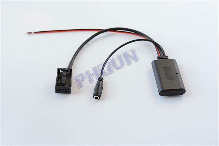 For Opel Astra Zafira Tigra Bluetooth Music AUX Cable Handsfree Kit + Microphone