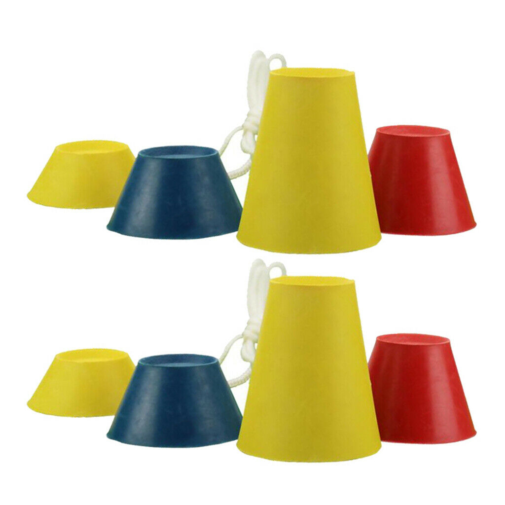 8 Pack 4 IN 1 Golf Rubber Tees Winter Tee Set Golf Training Kits for Golf Club &