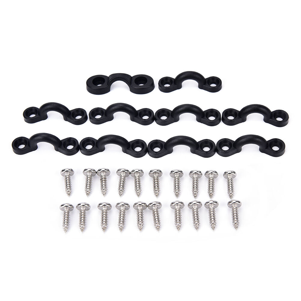 10x kayak deck pad eyes loop rigging fishing hardware safe accessory with scr BR
