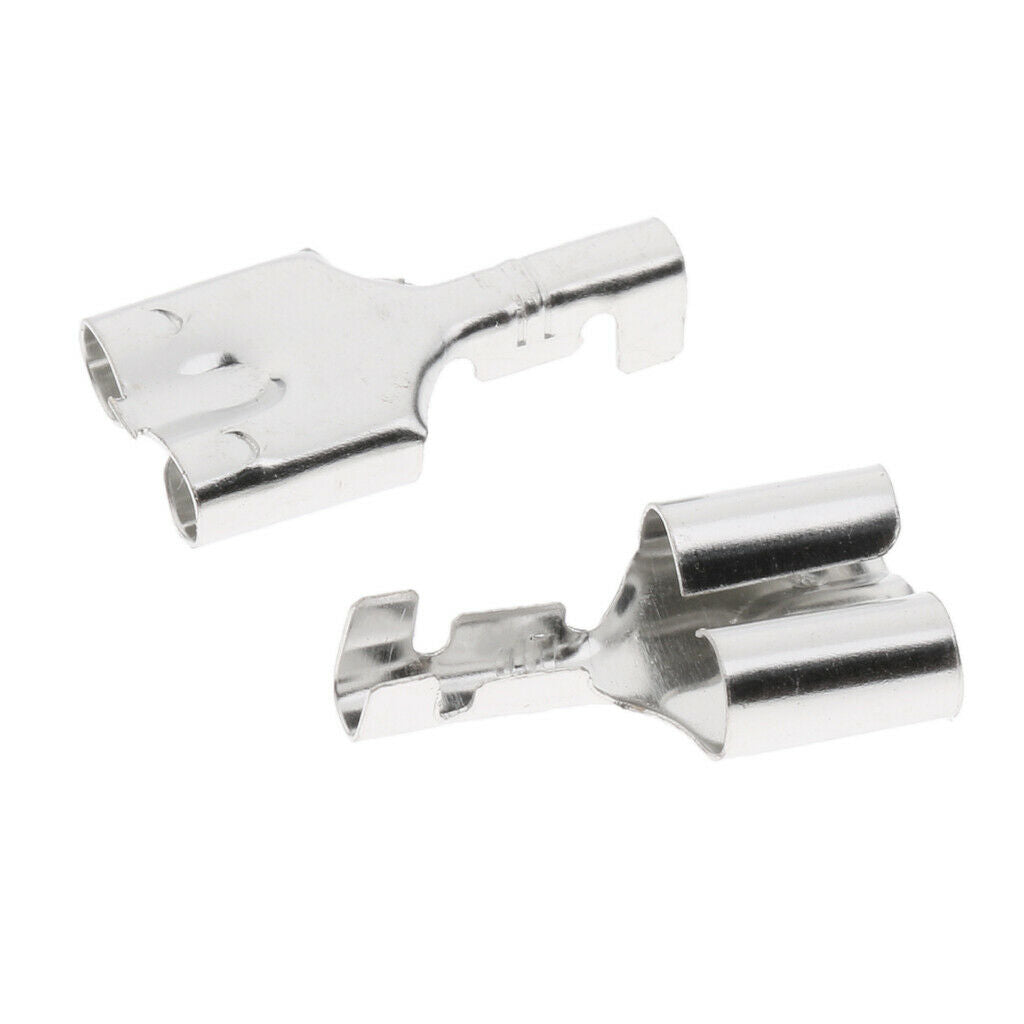 50 Pieces Terminal Cable Locking Female Spade Connector 3.5A