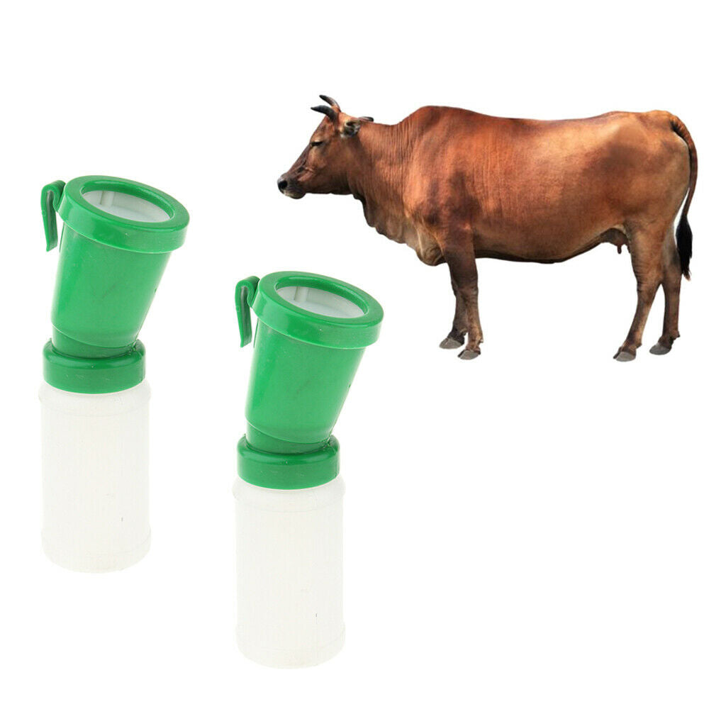 2x Cow Nipple Teat Cleaning Cup Non Reflow Nipple Cleaning Disinfection Cup