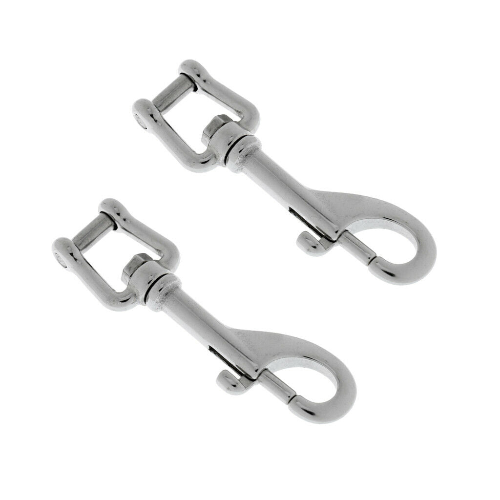 2pcs 316 Stainless Steel Twin Shackle Assembly Dowel