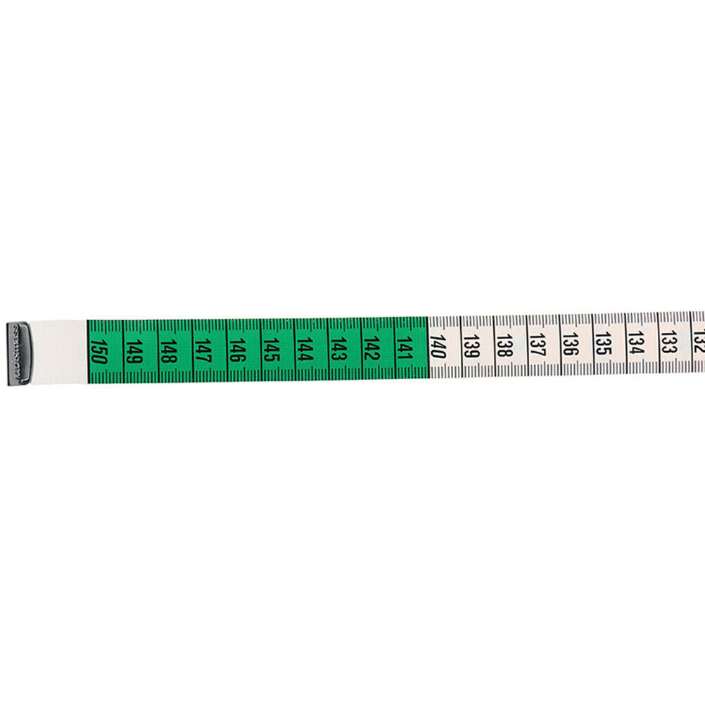 60in Button Tailor Measure Tape Sewing Tools Flat Tape 150CM Body Measuring  SJ