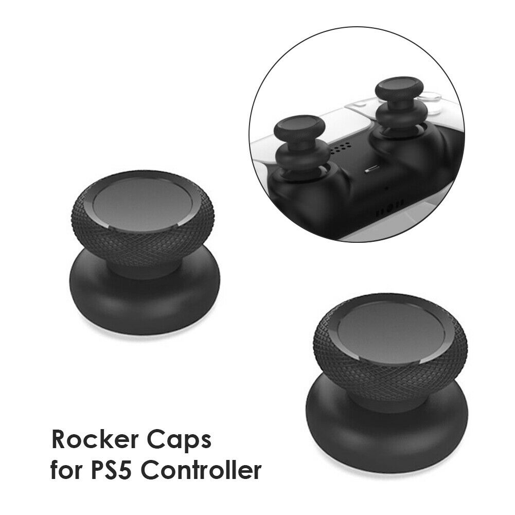 Raised Thumb Grips for PS5 Controller Silicone Thumbstick Cap for DualSense @