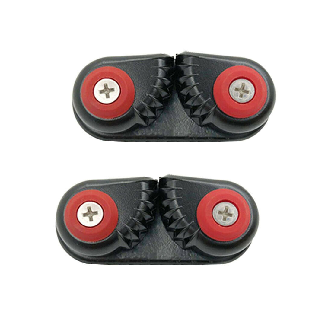 2 Boat Marine Boat Nock Clamp Sheet Clamp Cam Cleat Clamp for 15mm ropes