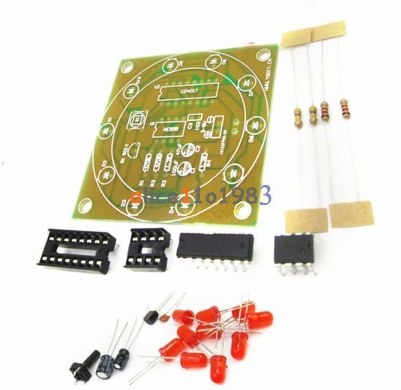 Lucky Rotary Suite Electronic DIY Kits Production Parts And Components