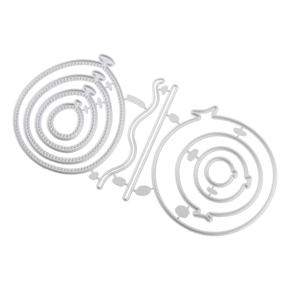 Die Cutting Template Scrapbooking Stencils With Balloon Shape, Cards, Photo