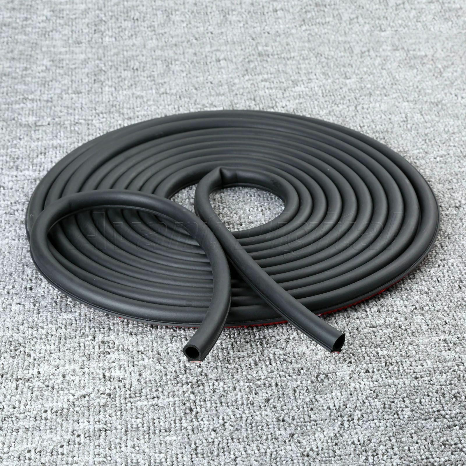 Weatherstrip Big D-shape Hollow Strip Universal Car Door Rubber Weather Seal 8M