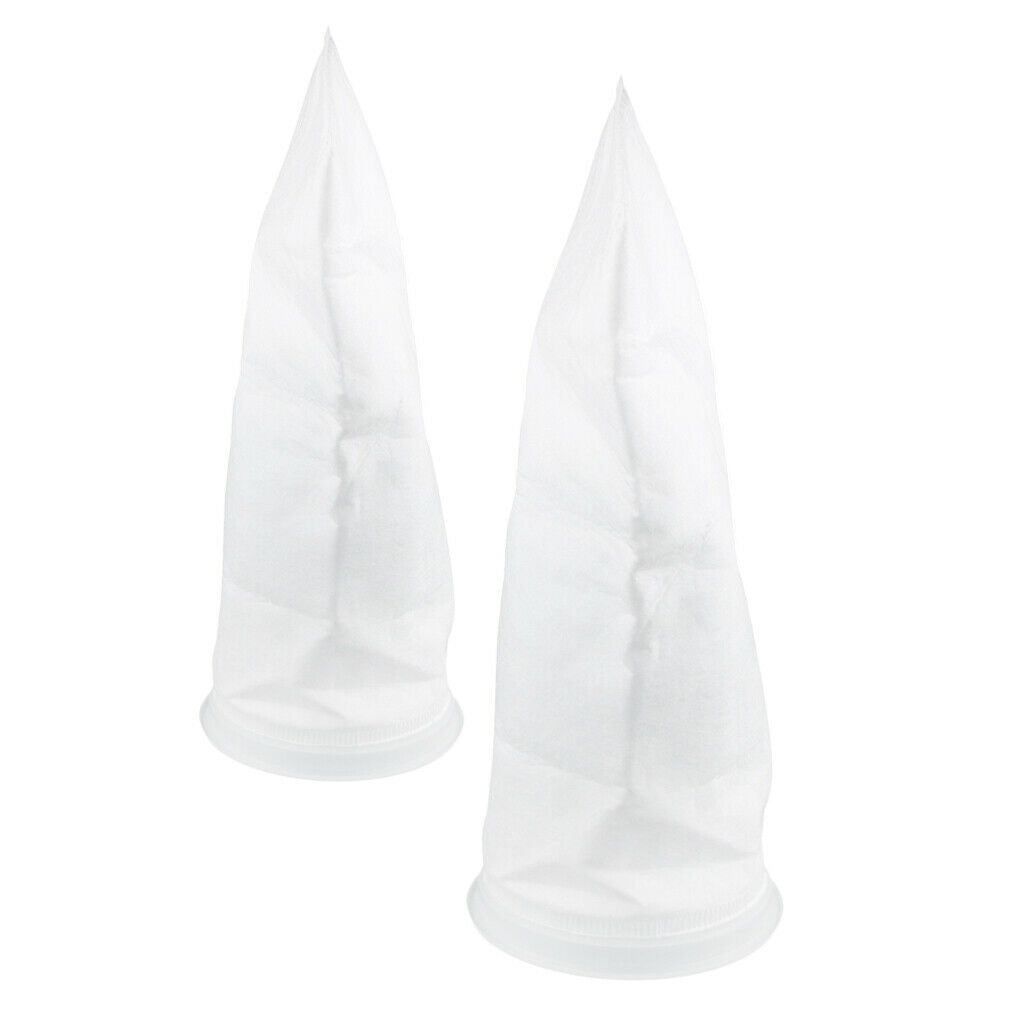 Set Of 2, 25 Um & 5 Um 7''x 18 '' Aquarium Aquarium Marine Swamp Felt Pre Filter