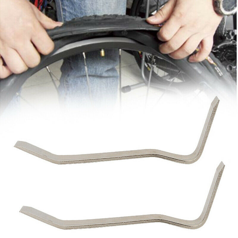 2PCS Carbon Steel Brake Adjuster Bicycle Bike Tire Lever Tool Cycling Repair Kit