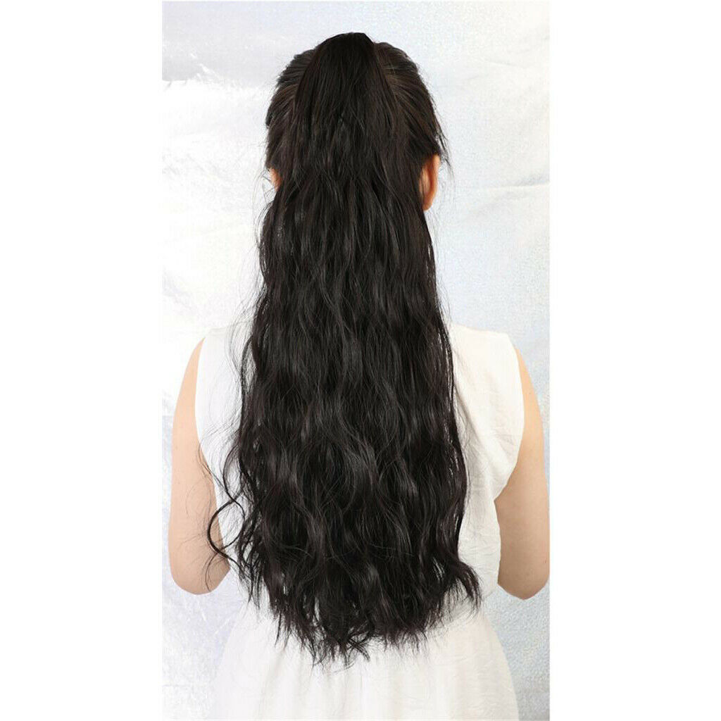 Glorious Charming Female Ponytail Extension Natural Synthetic Hairpiece