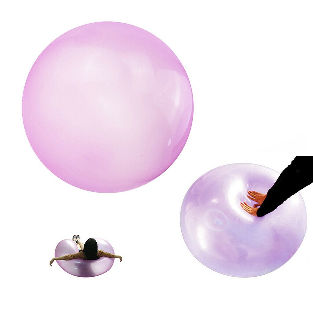 Bubble Ball Amazing Tear-Resistant Indoor Outdoor Wedding Kids Game Purple L